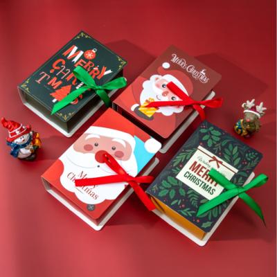 China Recycled Materials Magic Book Series Christmas Candy Chocolate Boxes New Style Gift Box For Christmas for sale