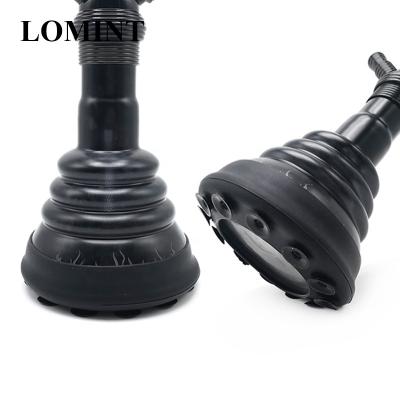 China LOMINT Silicone Vacuum Shisha Glass Bottom 14cm 15cm Special Chuck Design Hookah Mats Silicone Vase Protect Glass Bottle Accessories for sale