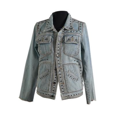 China Fashion / Soft New Design Customizable Fashion Denim Shorts Studs Biker PU Woman Leather Jackets for sale