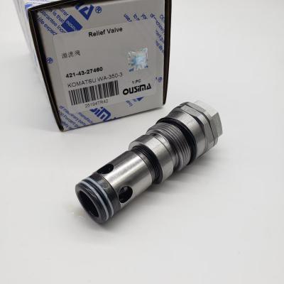 China 421-43-27460 Hydraulic Relife Valve For Komatsu Loader WA350-3 for sale