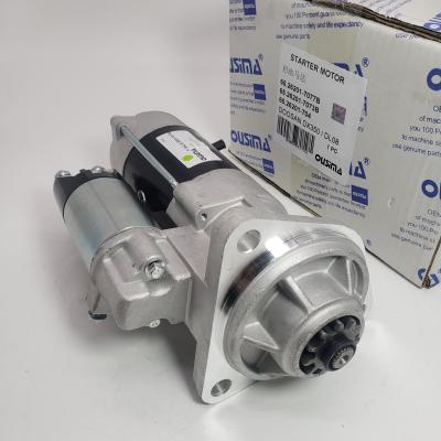 China motor de arrancador del motor diesel 65.26201-7077B 65.26207-7073B 65.26201-704 para Doosan DX350 DL08 en venta