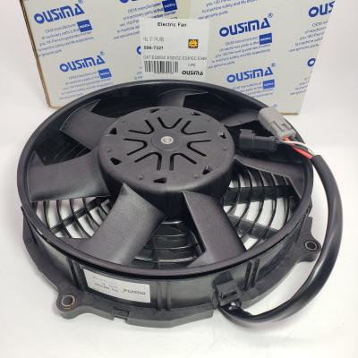 China Electronic Radiator Suction Fan 596-7321 5967321 For  E320GC E336GC for sale