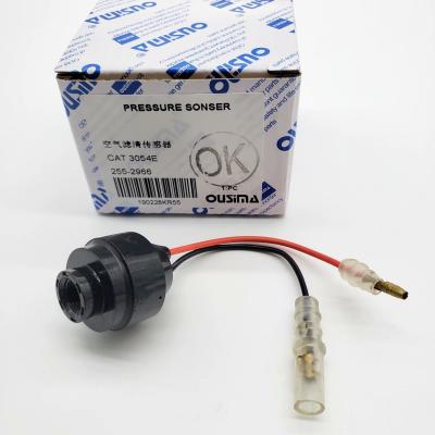 China OUSIMA 255-2966 Pressure Sensor Pressure Switch For 3054E Excavator Spare Parts for sale