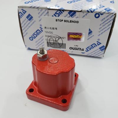 China OUSIMA Diesel Fuel Pump Solenoid Valve 3054608 3408421 12V For Cummins Engine for sale