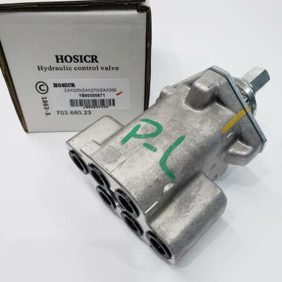 China YB60000571 Excavator Pilot Valve For Hitachi ZAX230 ZAX270 ZAX330 for sale