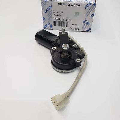 China RC411-53642 Throttle Stepper Motor , Kubota Engine Control Motor for sale