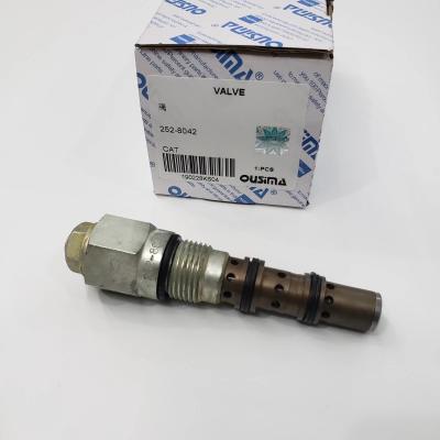 China 252-8042 Excavator Hydraulic Valve For  E320B E320C 320 Excavator for sale