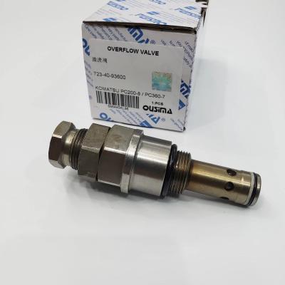 China 723-40-93600 Main Relief Valve Komatsu Fit PC200-8 PC360-7 Excavator for sale