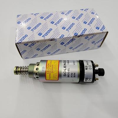 China 155-4652 Solenoid Valve 24vdc , Diesel Engine Stop Solenoid For  E320B E325B for sale