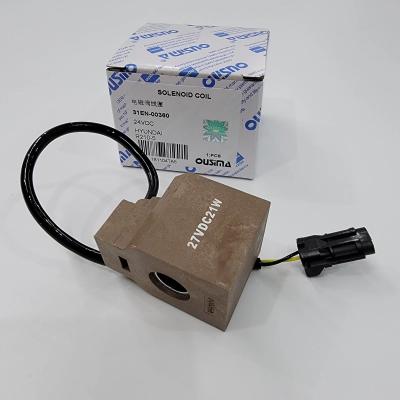 China 31EN-00360 Solenoid Coil 24vdc For Hyundai Excavator R210-5 for sale