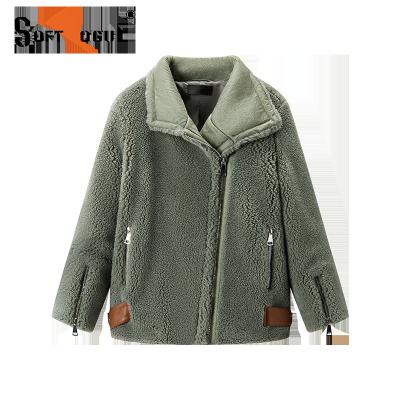 China Abrasion Resistance\WOMEN'S FAUX SUEDE Outdoor Flash Testing Resistance \Pilling Pass WINTER BONDED FUR COAT 2022 for sale