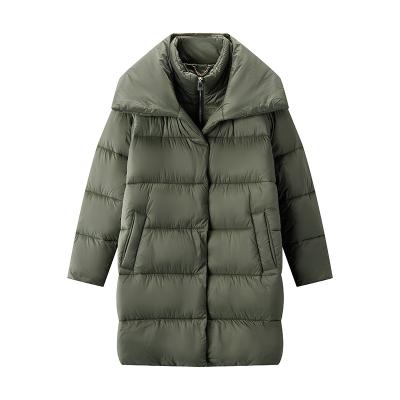 China Custom Made Winter Lightweight Women Waterproof Padded Jacket Stripper Parka Jacket for sale