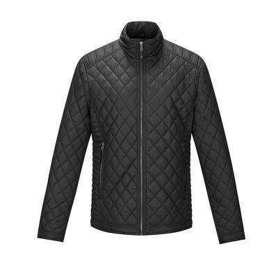 China Sustainable Men's Packable Jacket Diamond Quilted Lightweight Padded Jacket for sale