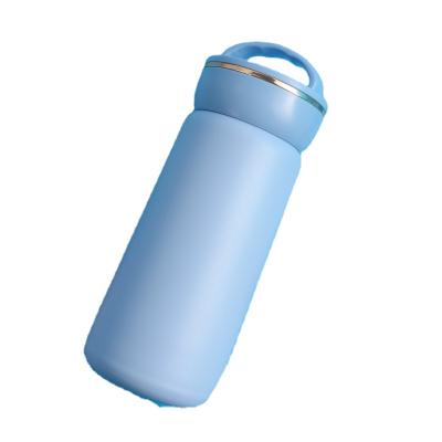 China Sustainable Cute Portable With Handle Stainless Steel Thermos Insulation Tumbler Water Bottle Vacuum Cup for sale