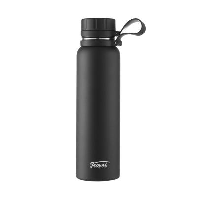 China Sustainable Portable Stainless Steel Sports Bottle With Handle Vacuum Flasks Insulated Hot Water Bottle for sale