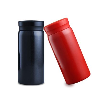 China PORTABLE Small Leak Proof Stainless Steel Flask Thermal Vacuum Insulated Coffee Travel Mug Water Bottle for sale