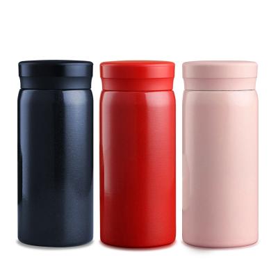 China Mini Cute Stainless Steel Reusable Cup Vacuum Flask PORTABLE Insulated Water Bottle Thermos For Kids for sale