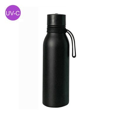 China Amazon Best Seller Sustainable Thermal Insulated Self Cleaning And Water Purifying To Bottle UV Water Purifying Bottle for sale