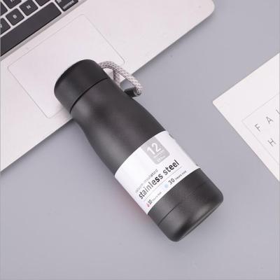 China Business Customized Vacuum Double Wall Insulated Stainless Steel Copper Cola Shape Drinking Water Bottles for sale