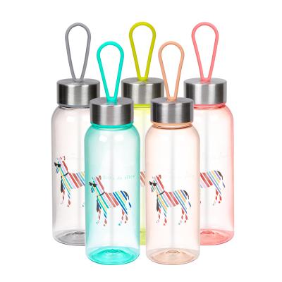 China Eco Friendly Motivational Fast Flow Time Stocked Plastic Marker Sport Motivated Water Bottle With Custom Logo for sale