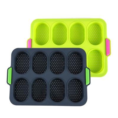 China Silicone 12 Holes/20 Holes/20 Holes DIY Bakeware Silicone Cake Mold Pan Silicone Cake Mold for sale