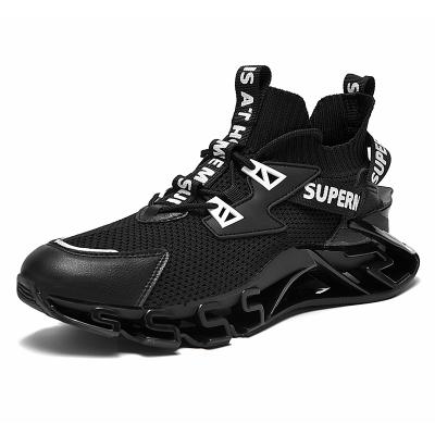 China Wholesale 2021 blade sports shoes fashion comfort men casual sneaker stylish breathable TPU running shoes outwear for sale