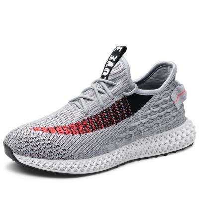 China Fashion\2021 Latest Comfortable\Durable\Breathable\Flexible Knitted Breathable Walking Running Shoes Asia Sports Sneakers for sale