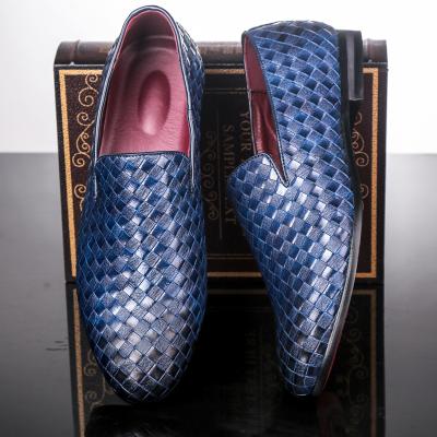 China Anti-Smell Fashion Men Dress Loafers Size 14 Blue Casual Men Slip On Loafers Stylish Shoes for sale