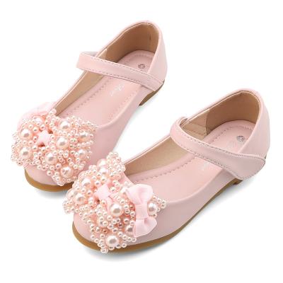 China Princess Style Cute Girls Flat Adorable Stylish Shoes Casual Wedding Shoes For Kids Children Sports Shoes for sale