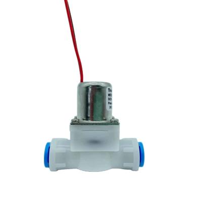 China General 6V G1/2 Inch Pulse Latching Low Pressure DC Factory Supply Energy Saving Plastic Solenoid Valve For Faucet Systems for sale