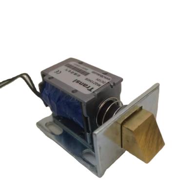 China Various automatic control & DC 24V 6W Miniature Push Pull Open Frame Lock System Long Throw Air Solenoids For Smart Switch Control Systems for sale