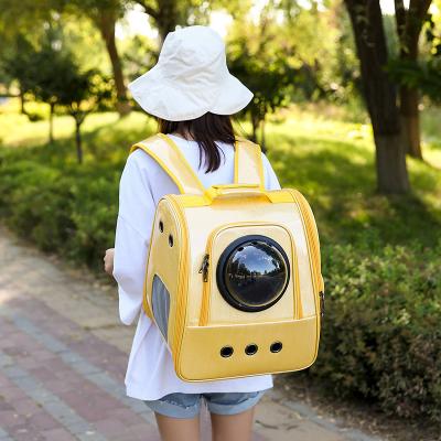 China Space Capsule Cat Bag Large Capacity Breathable Portable Fashion Pet Single Bag for sale