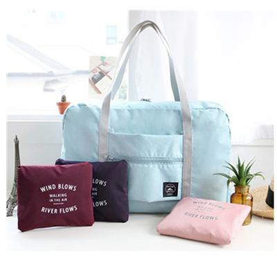 China sustainable & Waterproof Travel Bag Shoulder Bag Men Folding Waterproof Shopping Women Organizing Tote Luggage Storage for sale