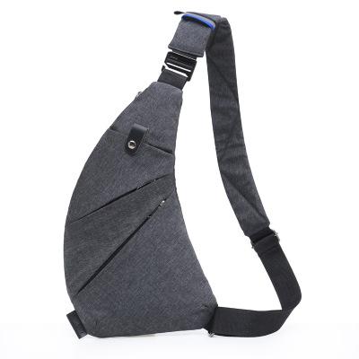 China Multi Functional Single Gun Bag Fashion Men's Casual Shoulder Chest Anti-theft Bag Digital Memory Bag for sale