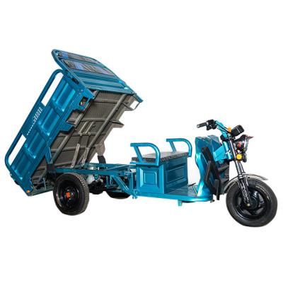 China Latest Cargo Design Max Loaded Long Range 1.5m Cargo Box Three Wheel Electric Cargo Tricycles For Farm for sale