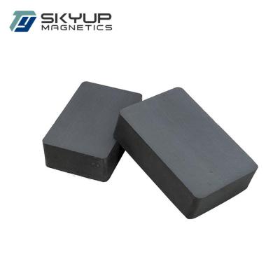 China Industrial magnet factory hot sale barium y35 ferrite magnet block for sale