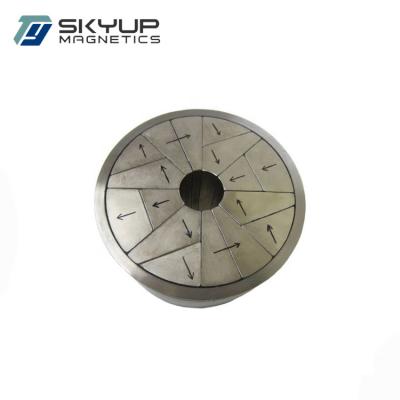 China Industrial magnet high performance n52 neodymium strong halbach magnets array for sale