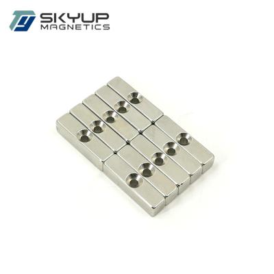 China 42shipping industrial magnet milled and handling halbach array neodymium permanent magnet for sale