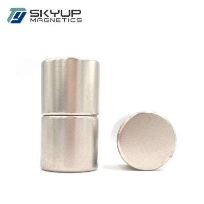 China Industrial Professional Cylinder Magnet Factory Strong Diametrically Magnetized Neodymium Magnet for sale