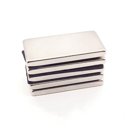 China Industrial Magnet High Performance n35 n42 n48 n52 Neodymium Magnet 50x25x10mm Super Strong Rectangular Magnet for Conveyor for sale