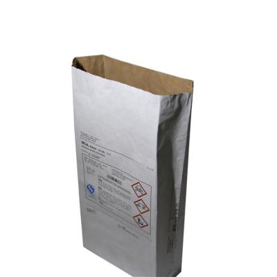 China Recycled Materials Manufacturer Customized Brown White Paper Bag Block Bottom Glued Paper Bags for sale