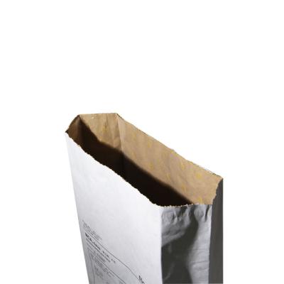 China Recycled Materials Factory Supplier Bonded Bag Open Square Paper Bottom Mouth Packaging Bag for sale