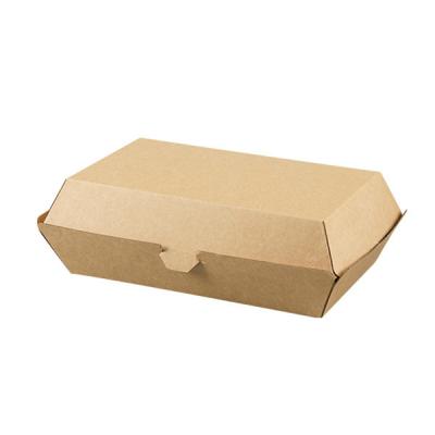 China Recyclable Hot Selling Eco-friendly Custom Printed Take Away Box Burger Box Corrugated Burger Box for sale