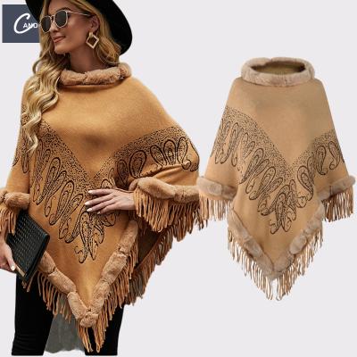 China Stylish Anti-wrinkle Candice Tassels Sweater Fashion Plus Size Fur Coat Women Sweater Cardigan for sale