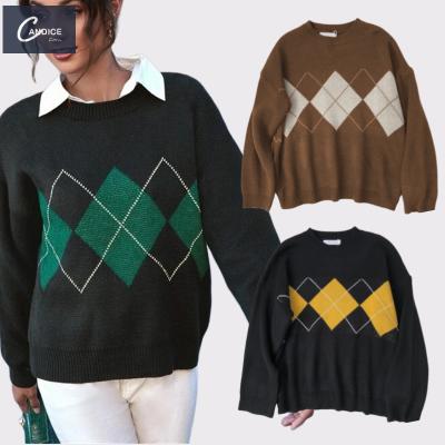 China cheap chinese wholesale jacquard candide sweater basic candice sweater custom knit sweater for ladies for sale