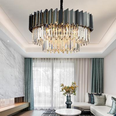 China Contemporary Post Modern Light Luxury Chandelier Dining Room Lighting LED Home Crystal Chandelier for sale