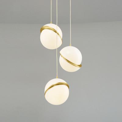 China Modern Creative Modern Art Acrylic Nordic Villa Chandelier Restaurant Hardware Hanging Chandelier Led Pendant Light for sale