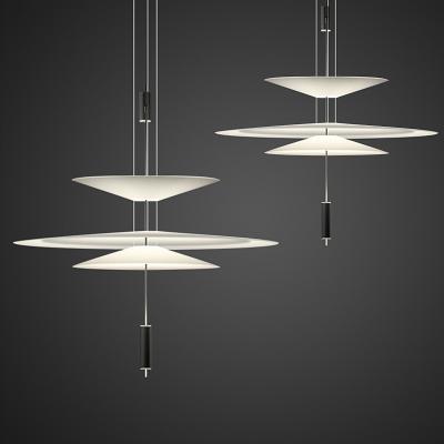 China Modern Nordic Modern Minimalist Creative Bar Bedroom Project Study Flying Saucer Dining Room Pendant Light for sale