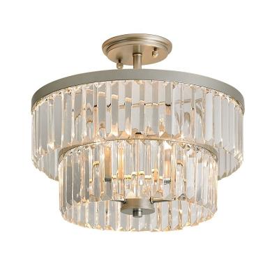 China High Quality E14 Downlights 12 Led Light Modern Luxury Living Room Crystal Ceiling Light Large Pendant Lamp Chandeliers for sale