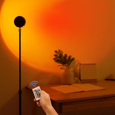 China 2021 Minimalist new app RGB or remote corner standing light for living room decoration splicing tripod led floor lamp for sale